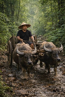 ชาวนากับเกวียน